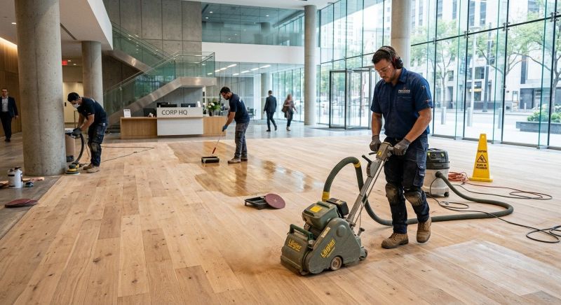 Our team working on Flooring Service projects in Sarasota, FL