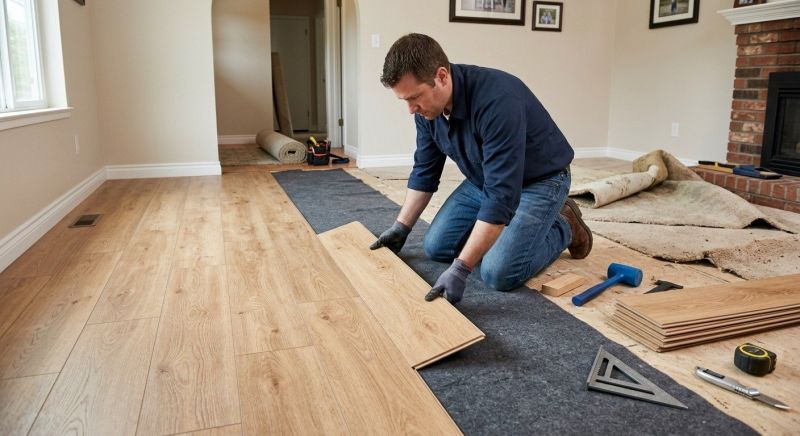 Laminate Floor Remodeling in Sarasota, FL