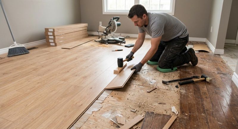 Laminate Floor Replacement in Parrish, FL