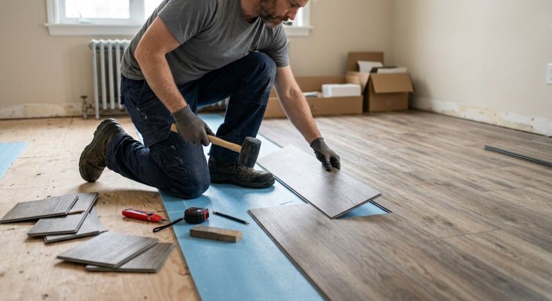 Linoleum Floor Installation in North Port, FL