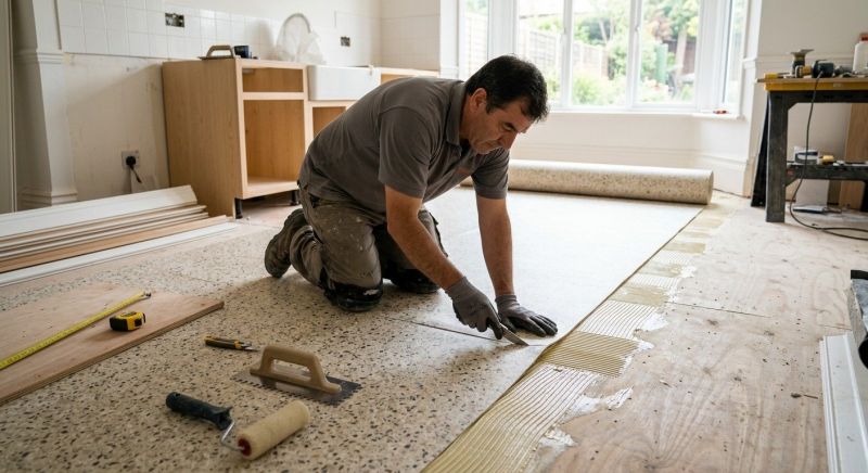 Linoleum Floor Installation in North Port, FL