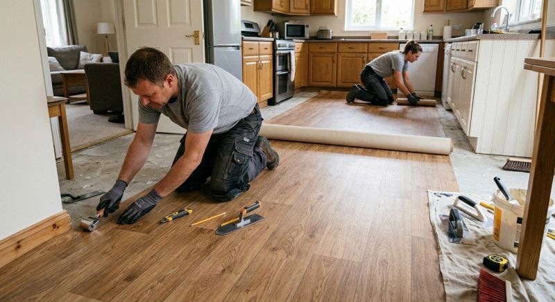 Linoleum Flooring Replacement in Sarasota, FL