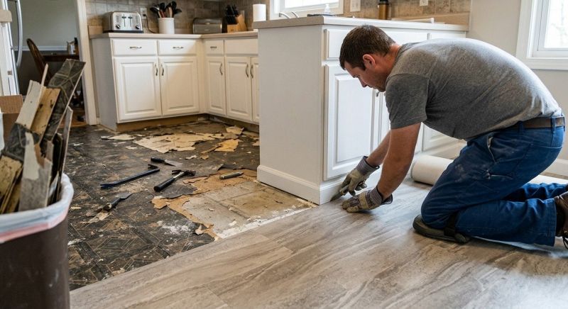 Linoleum Flooring Replacement in Sarasota, FL