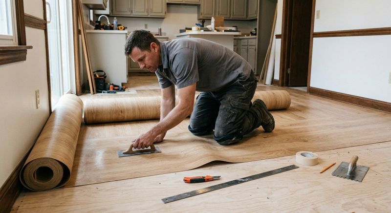 Sheet Flooring Installation in Ellenton, FL