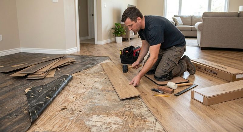 Vinyl Flooring Installation in Ellenton, FL