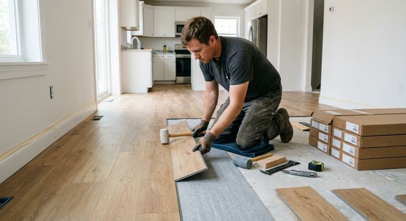 Vinyl Plank Floor Installation in Sarasota, FL