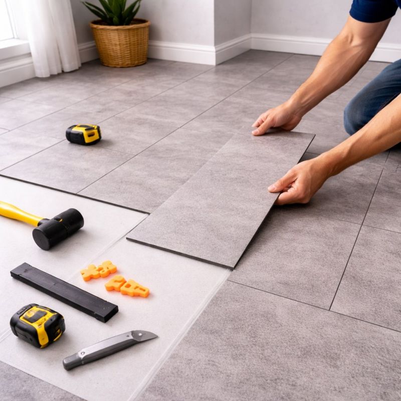 Vinyl Tile Installation in Sarasota, FL
